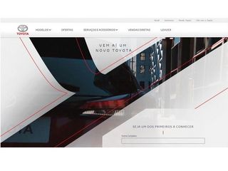 Toyota cria hotsite para promover o Yaris no Brasil