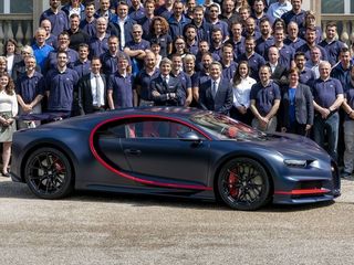 Bugatti produz seu centésimo Chiron, vendido por € 2,85 milhões