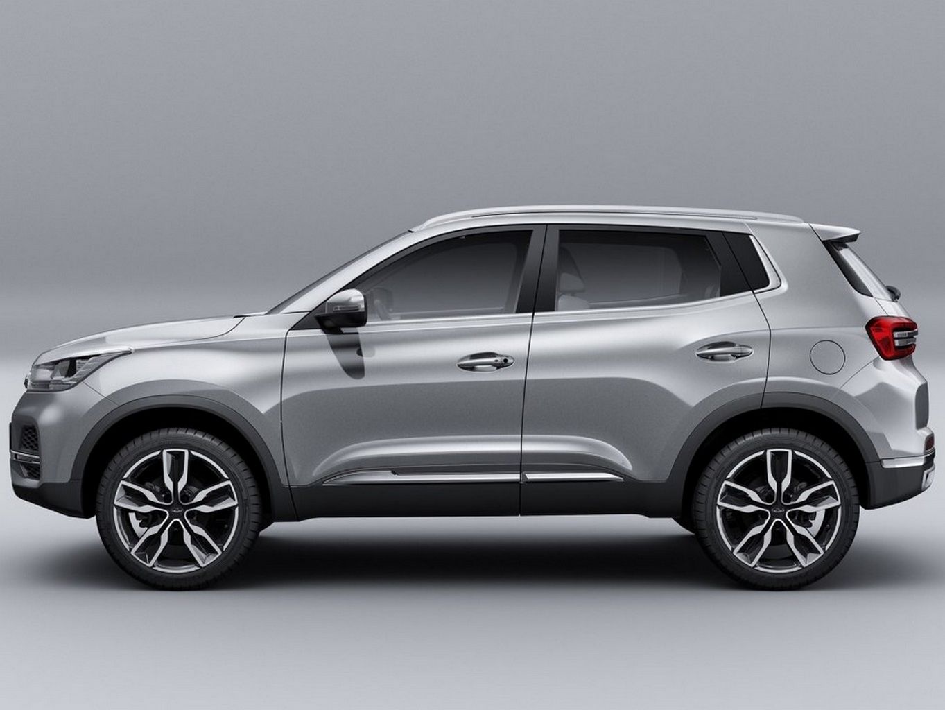 Chery Tiggo 5X reestilizado. Ano 2019, mas só na China