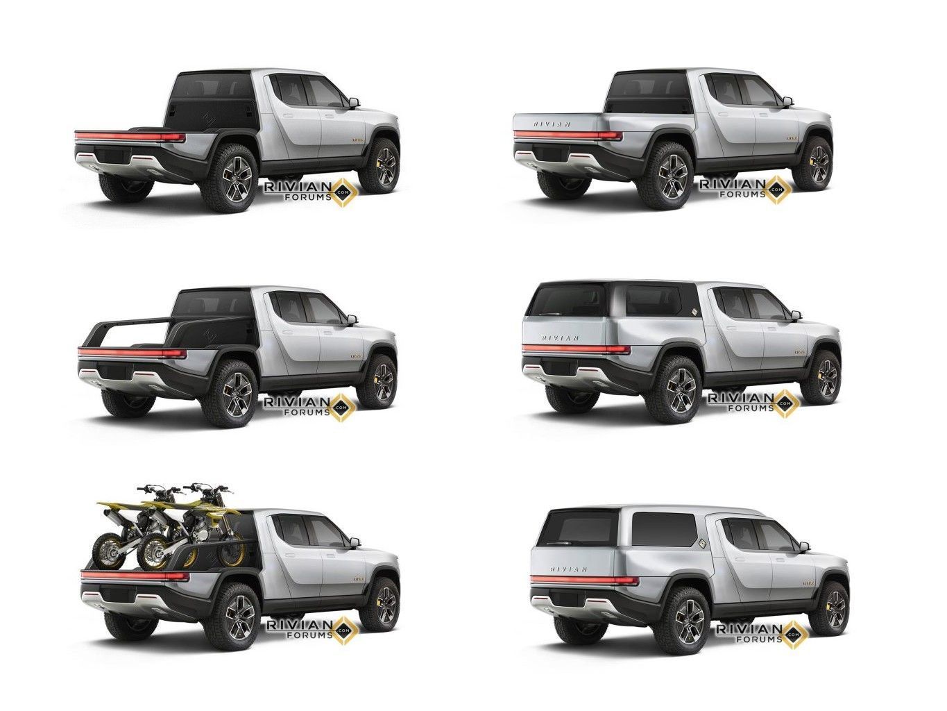 Rivian registra sistema de reconfiguração da picape R1T | KBB.com.br