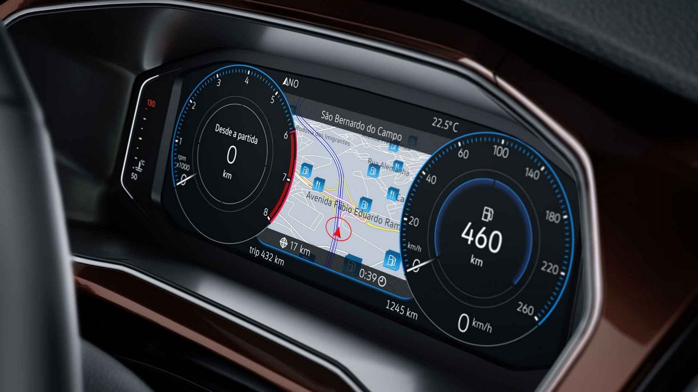 Volkswagen T-Cross intermediário pode contar com painel digital
