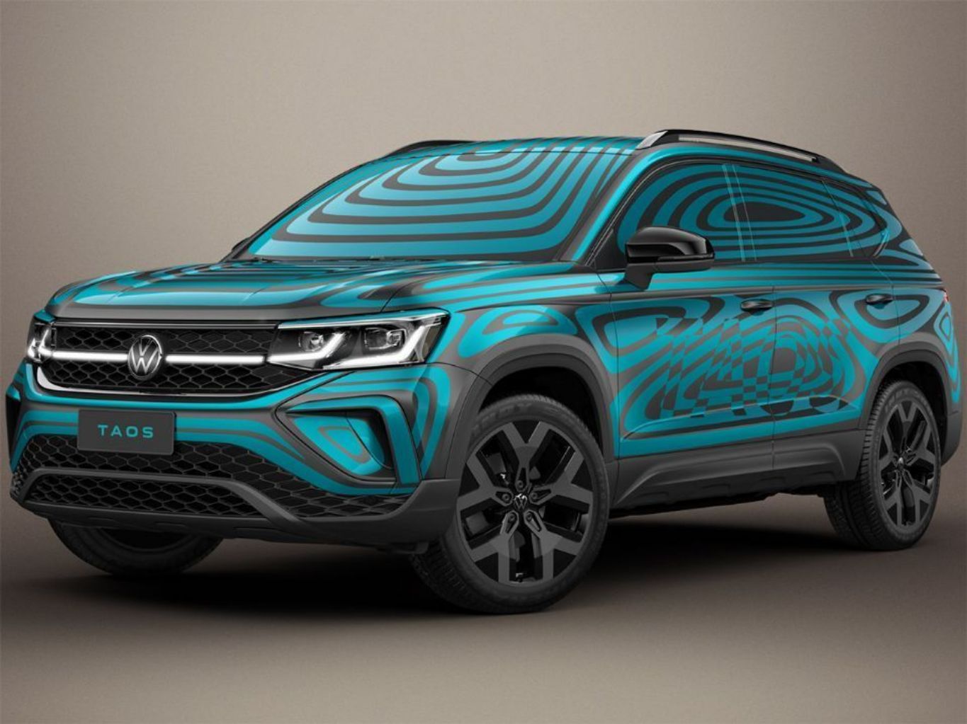 Volkswagen revela primeiras imagens oficiais do Taos