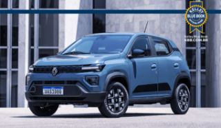 Renault apresenta o novo Kwid E-Tech 2026 com visual renovado e pacote de segurança inédito.