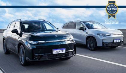 Leapmotor inicia vendas do C10 no Brasil em versões elétrica e ultra-híbrida