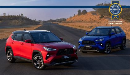 Novo Yaris Cross chega em 4 versões com opção híbrida