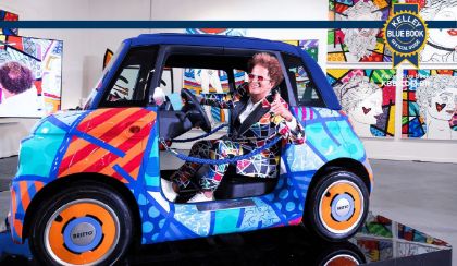 A Fiat revela um Topolino exclusivo na Art Week Miami assinado pelo artista Romero Britto