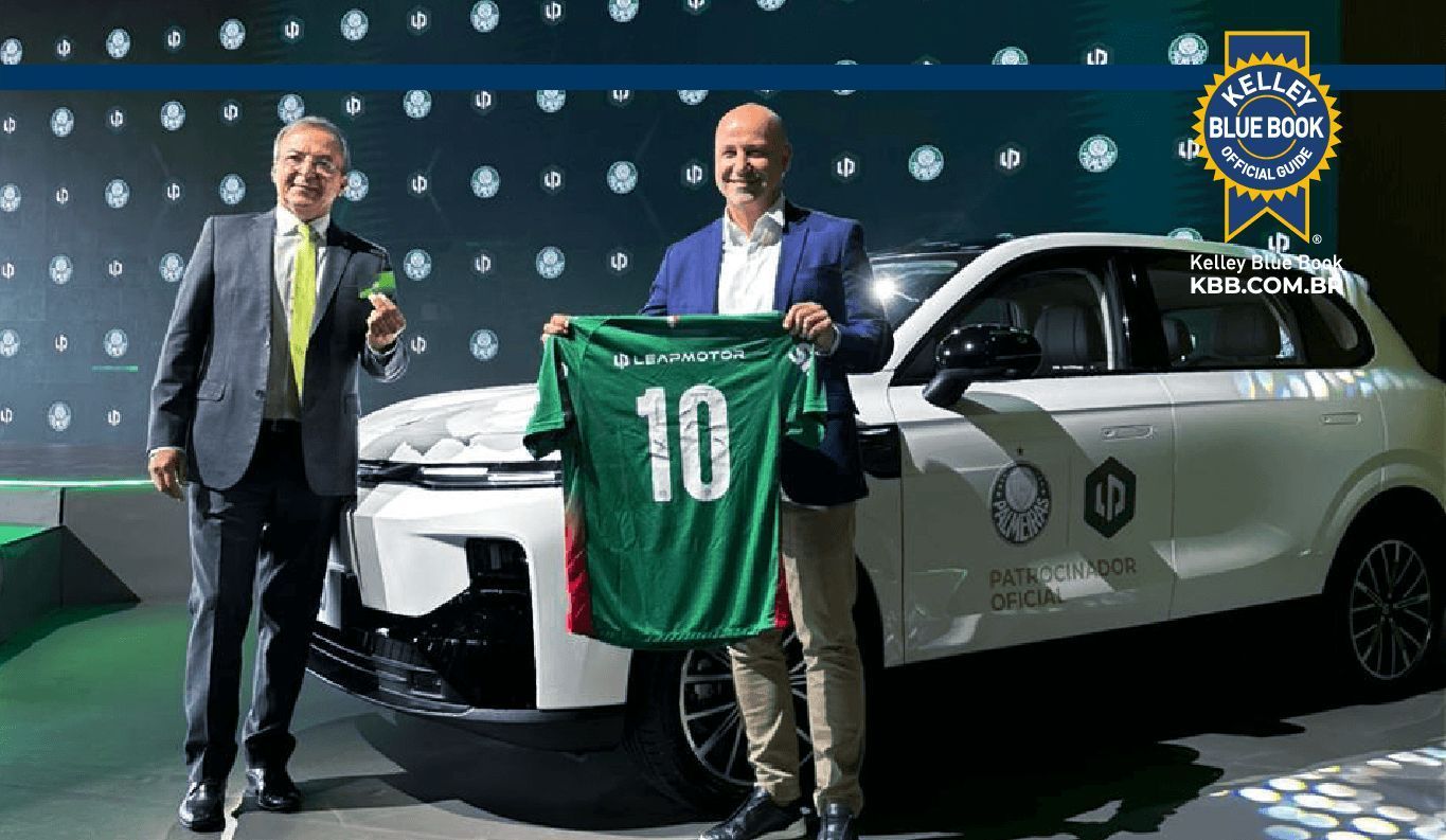 Leapmotor Brasil fecha patrocínio com o Palmeiras e amplia visibilidade no país