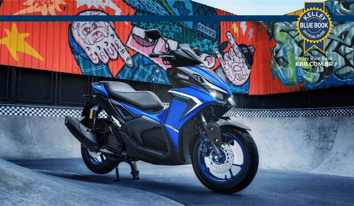 Yamaha Aerox 2026 combina visual esportivo, tecnologia e praticidade urbana.