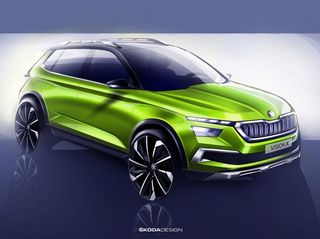 Skoda Vision X antecipa a chegada do Volkswagen T-Cross