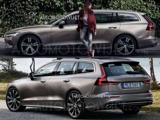 Volvo tenta insinuar a nova V60, mas revista bósnia entrega o ouro