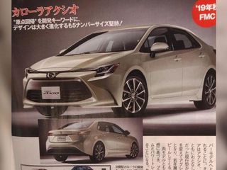 VAZOU - Toyota Corolla Axio pode nos mostrar como será o Corolla 2020