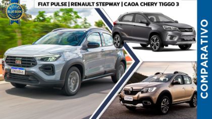 Comparativo: Fiat Pulse 1.3 CVT vs. Renault Stepway e Tiggo2